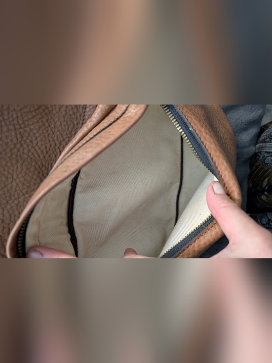 Madewell Lorimer Leather Backpack – Pecan Brown Pebbled Leather main image 7